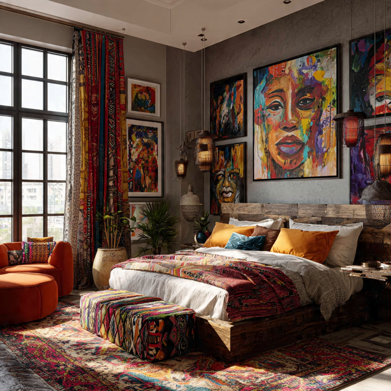 25 Couples Bedroom Ideas for a Romantic & Stylish Retreat 22 couples bedroom ideas in an eclectic bedroom