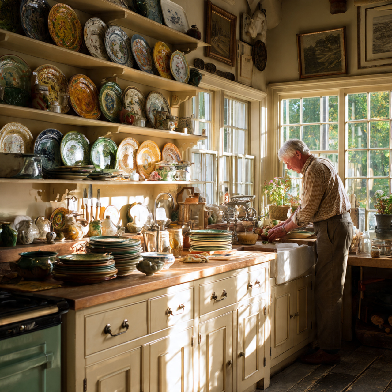 25 Best Country Kitchen Design Ideas to Transform Your Space 25 cozy country kitchen with an open plate