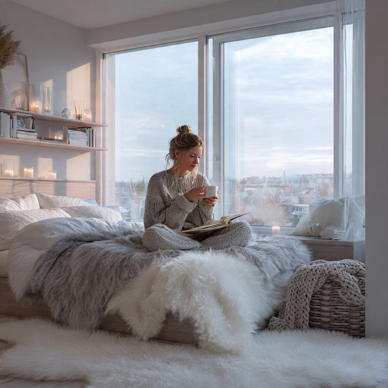 25 Bedroom Decoration Ideas to Create a Stylish & Peaceful Retreat 6 cozy scandinavian style bedroom with hygge vibes soft