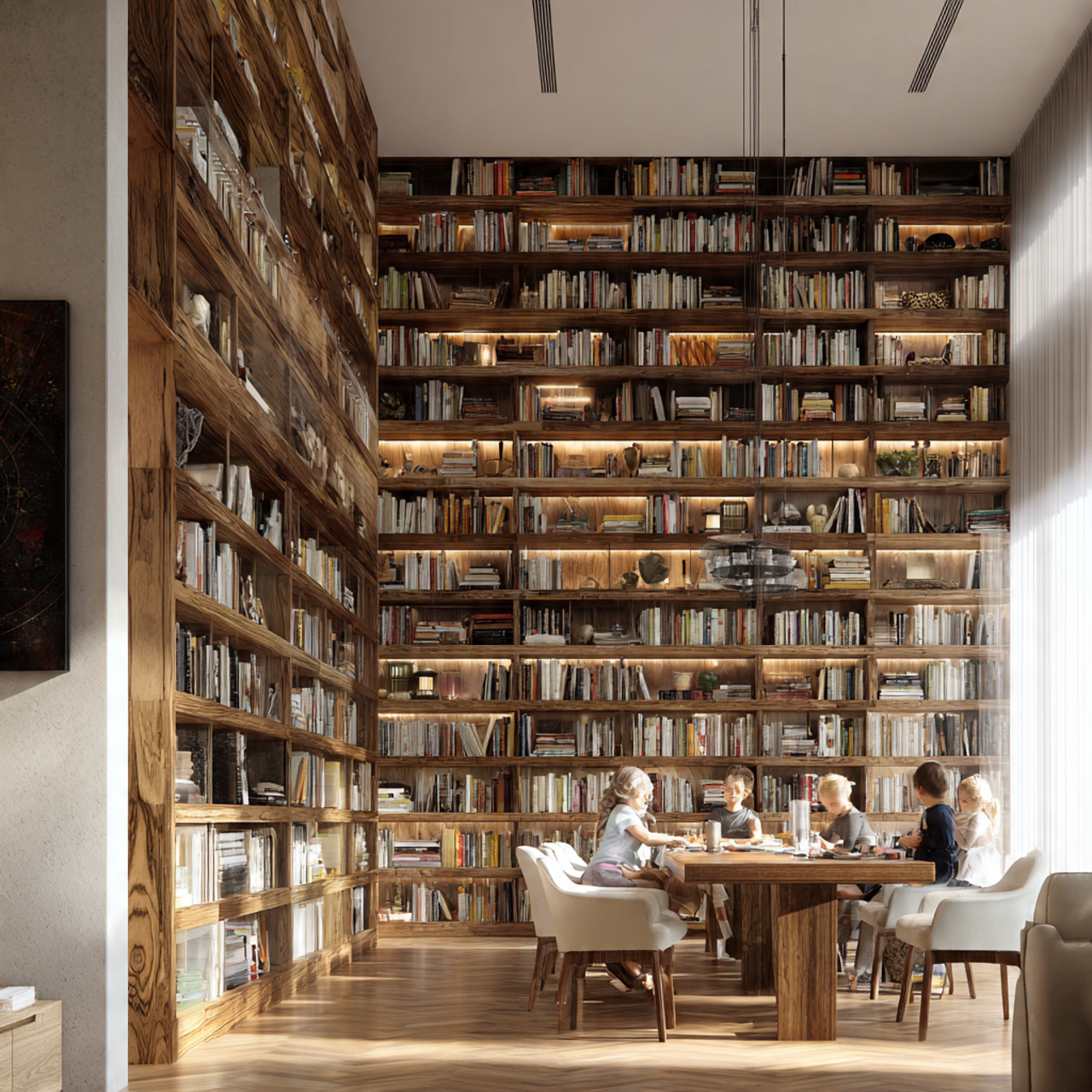 25 Creative Dining Room Wall Decor Ideas to Elevate Your Home 9 dining room wall transformed into a floor to ceiling