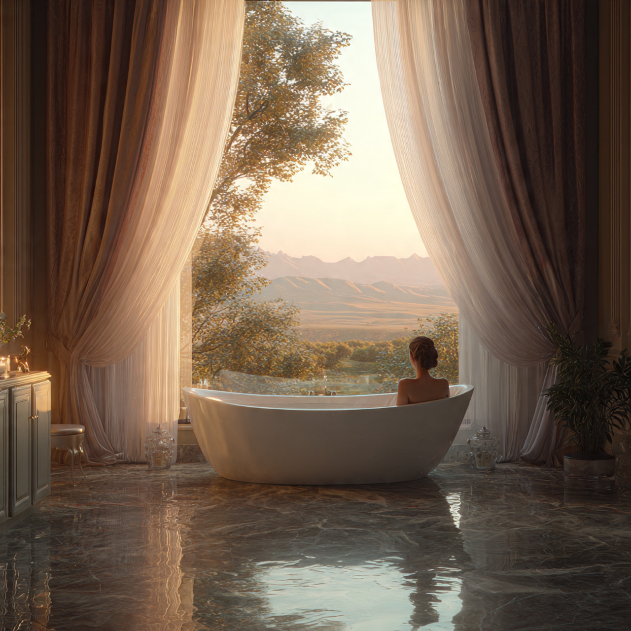 25 Bathroom Ideas for Stunning, Functional & Modern Bathrooms 4 elegant bathroom ideas showcasing a freestanding bathtub