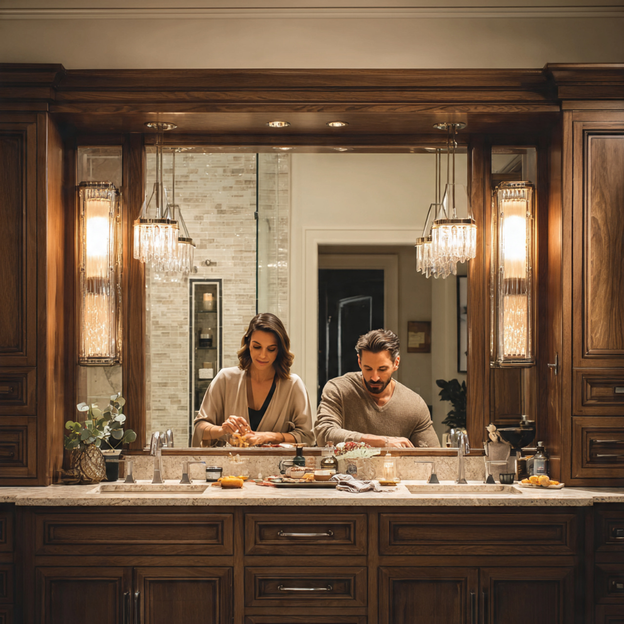 25 Bathroom Ideas for Stunning, Functional & Modern Bathrooms 14 functional bathroom ideas with double vanity configuration