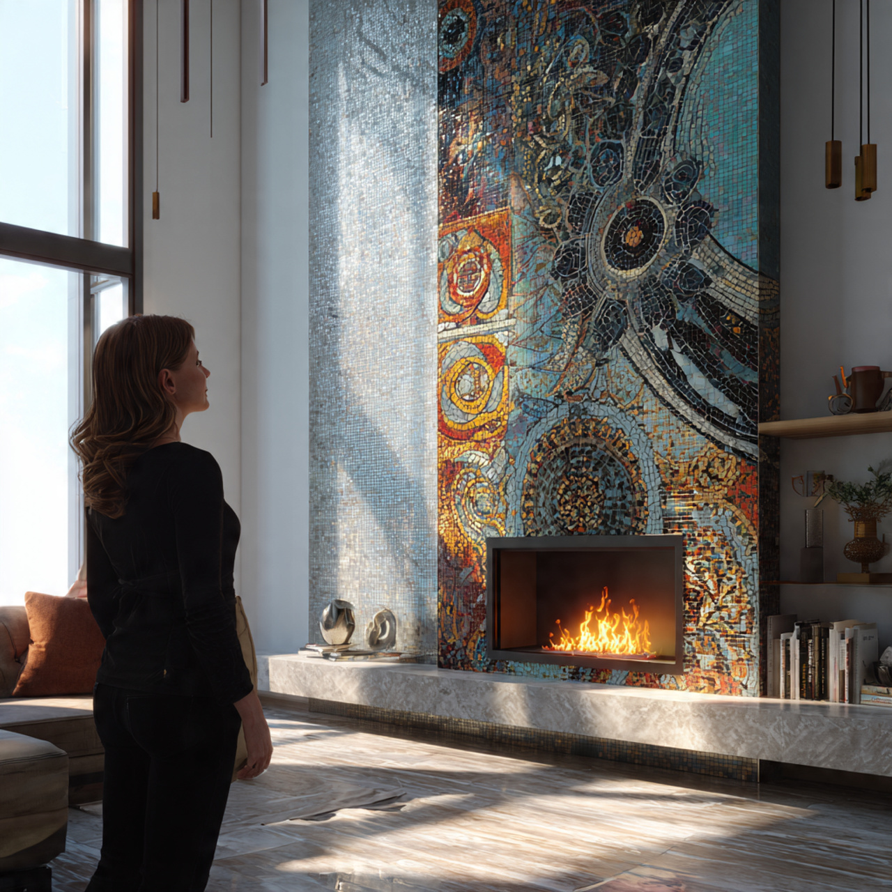 25 Fireplace Ideas That Instantly Transform Your Home with Warmth & Style 17 highly realistic living room scene of fireplace 1