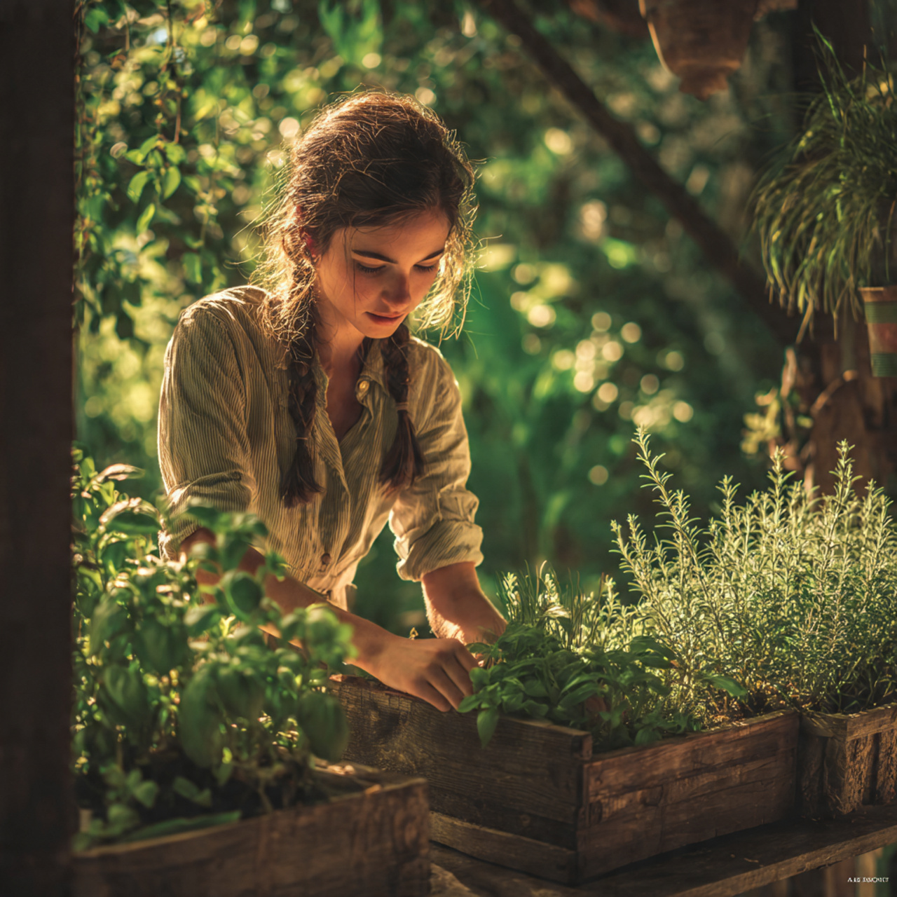 25 Outdoor Ideas Ideas That Instantly Transform Your Backyard 6 ideas showcasing a lush sensory herb garden