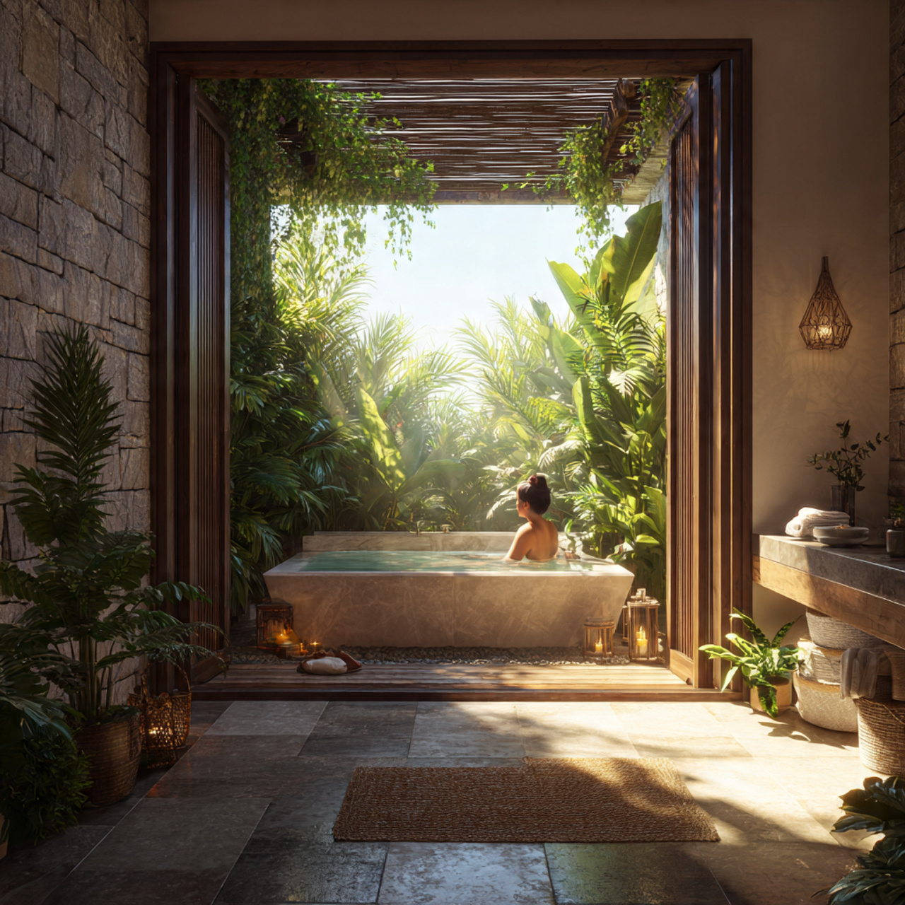 25 Top Bathtub Ideas for Luxury and Modern Comfort 16