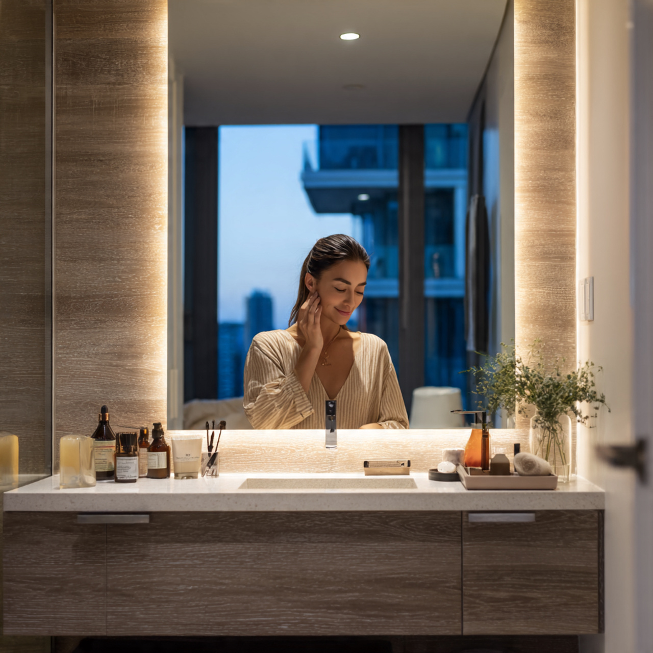 25 Bathroom Ideas for Stunning, Functional & Modern Bathrooms 8 modern bathroom ideas showcasing a floating vanity