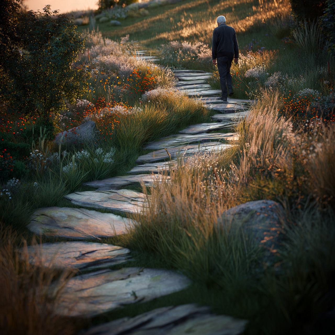 25 Outdoor Ideas Ideas That Instantly Transform Your Backyard 2 outdoor ideas showing a winding natural stone