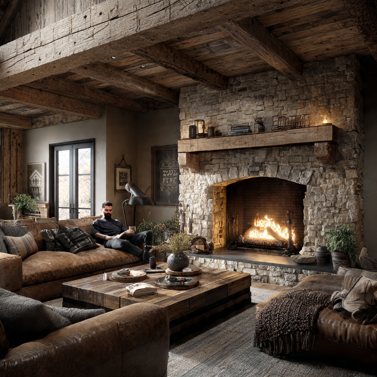 25 Fireplace Ideas That Instantly Transform Your Home with Warmth & Style 3 photorealistic scene of fireplace ideas highlighting a