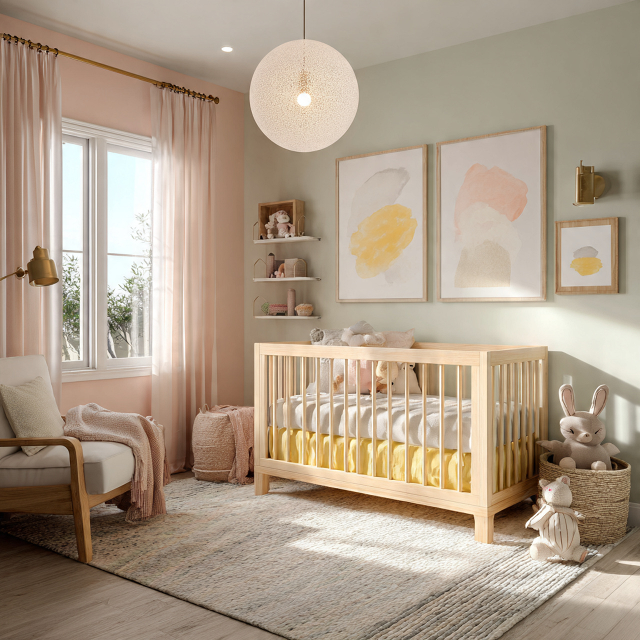 25 Best Sherwin Williams Color Palettes Ideas for Modern Interiors 17 realistic baby nursery with soft pastel walls