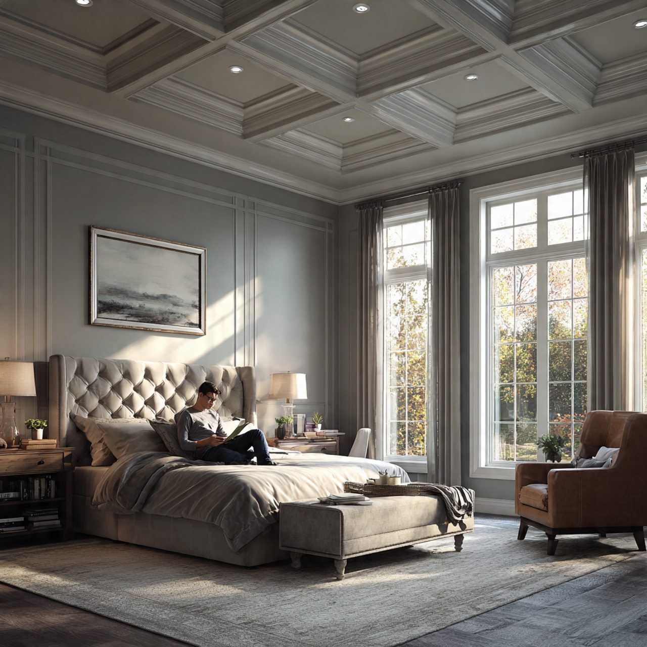 25 Creative Bedroom Ideas to Elevate Comfort & Style Instantly 18 realistic bedroom featuring transitional classic modern bedroom