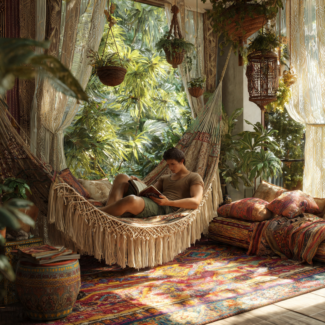 25 Porch Ideas: Stunning Designs to Transform Your Home Entrance 5 realistic bohemian hammock porch ideas with woven