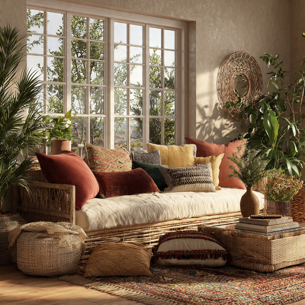 25 Best Sherwin Williams Color Palettes Ideas for Modern Interiors 7 realistic boho chic living space with warm