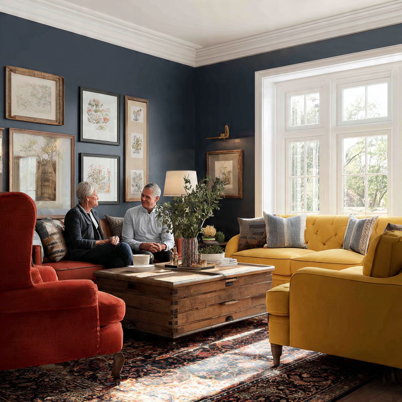 25 Best Sherwin Williams Color Palettes Ideas for Modern Interiors 13 realistic colonial style formal living room with deep