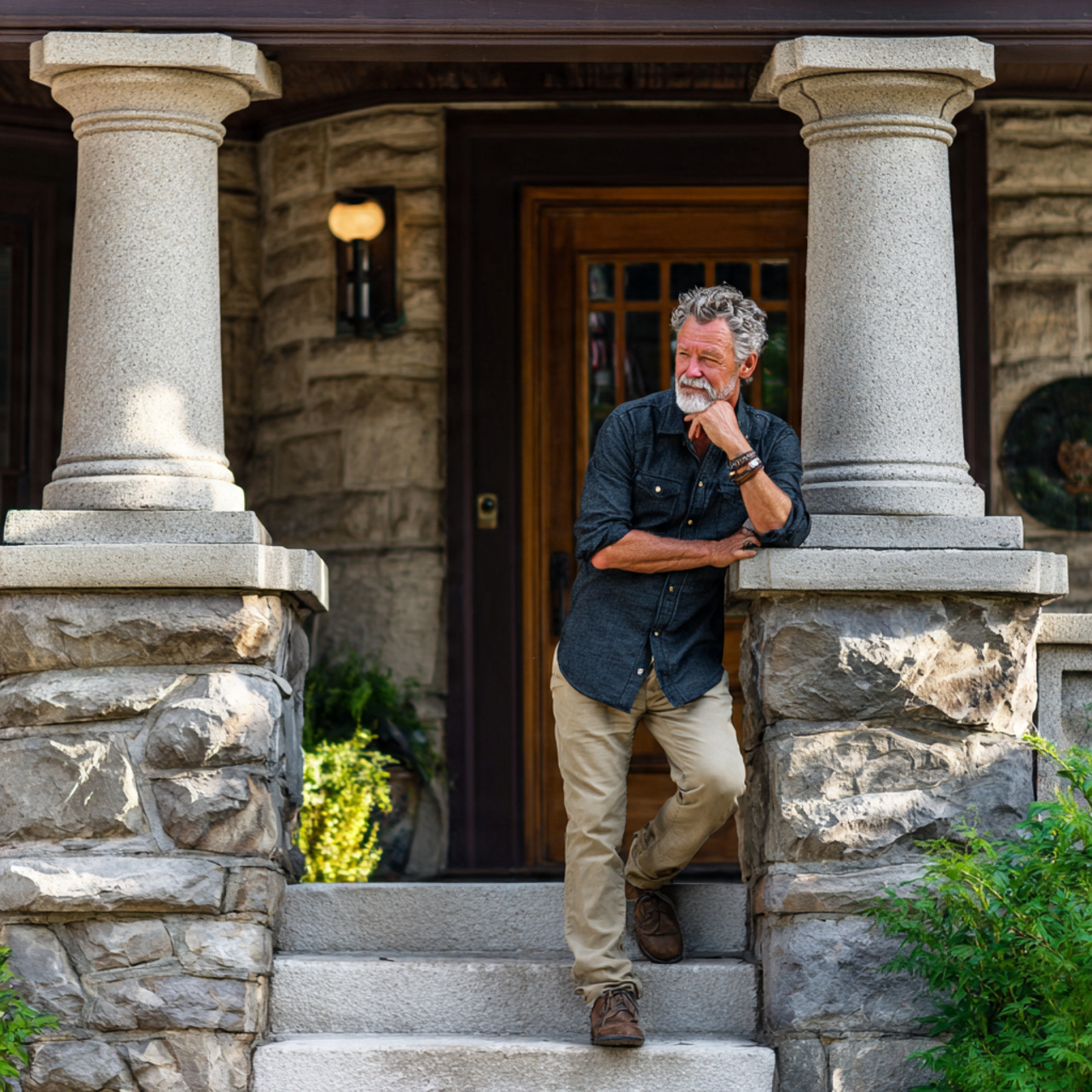 25 Porch Ideas: Stunning Designs to Transform Your Home Entrance 24 realistic craftsman stone pillar porch ideas with