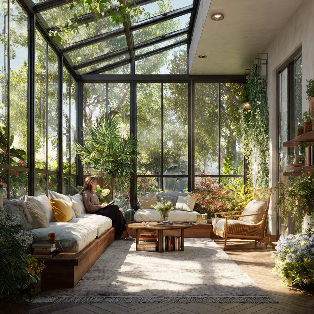 25 Porch Ideas: Stunning Designs to Transform Your Home Entrance 1 realistic enclosed sunroom porch ideas with floor to ceiling