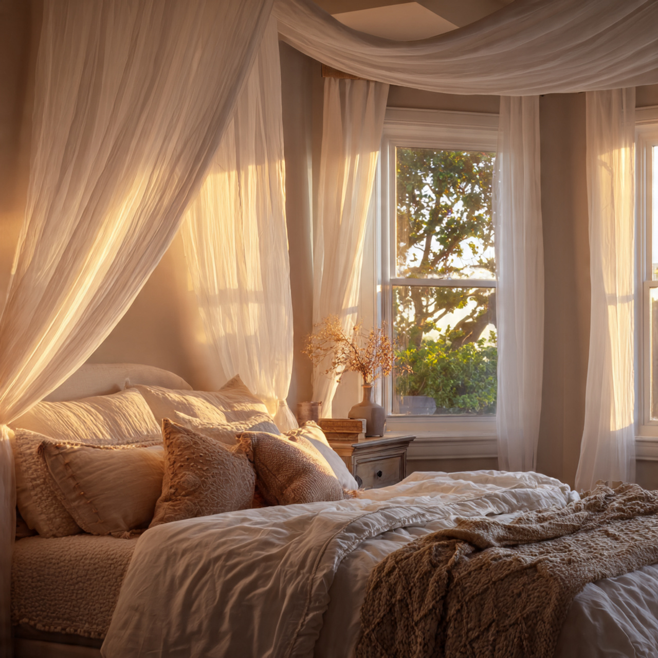 25 Romantic Bedroom Ideas for a Warm, Elegant & Dreamy Space 1 realistic interior photography of romantic bedroom ideas