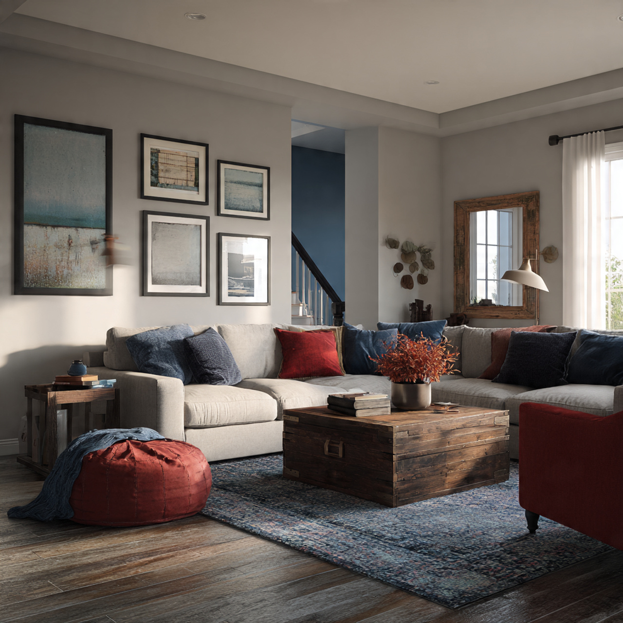 25 Best Sherwin Williams Color Palettes Ideas for Modern Interiors 22 realistic living room with balanced neutral walls