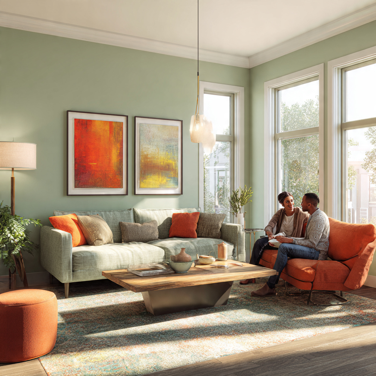 25 Best Sherwin Williams Color Palettes Ideas for Modern Interiors 20 realistic living space using complementary colors inspired