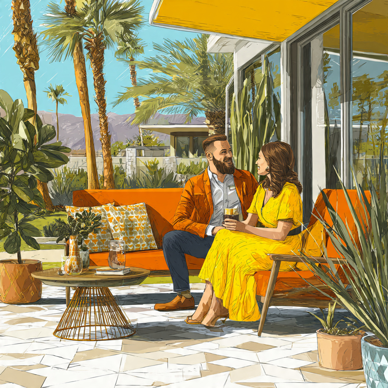 25 Porch Ideas: Stunning Designs to Transform Your Home Entrance 14 realistic mid century modern porch ideas with geometric