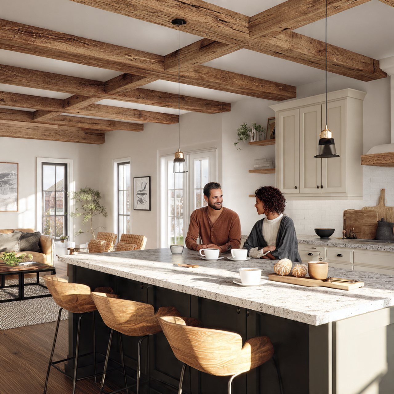 25 Best Sherwin Williams Color Palettes Ideas for Modern Interiors 2 realistic modern farmhouse kitchen featuring warm whites