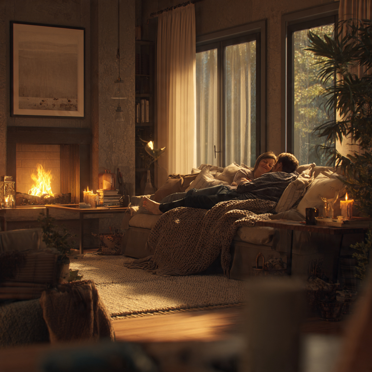 realistic room inspiration ideas featuring hygge comfort