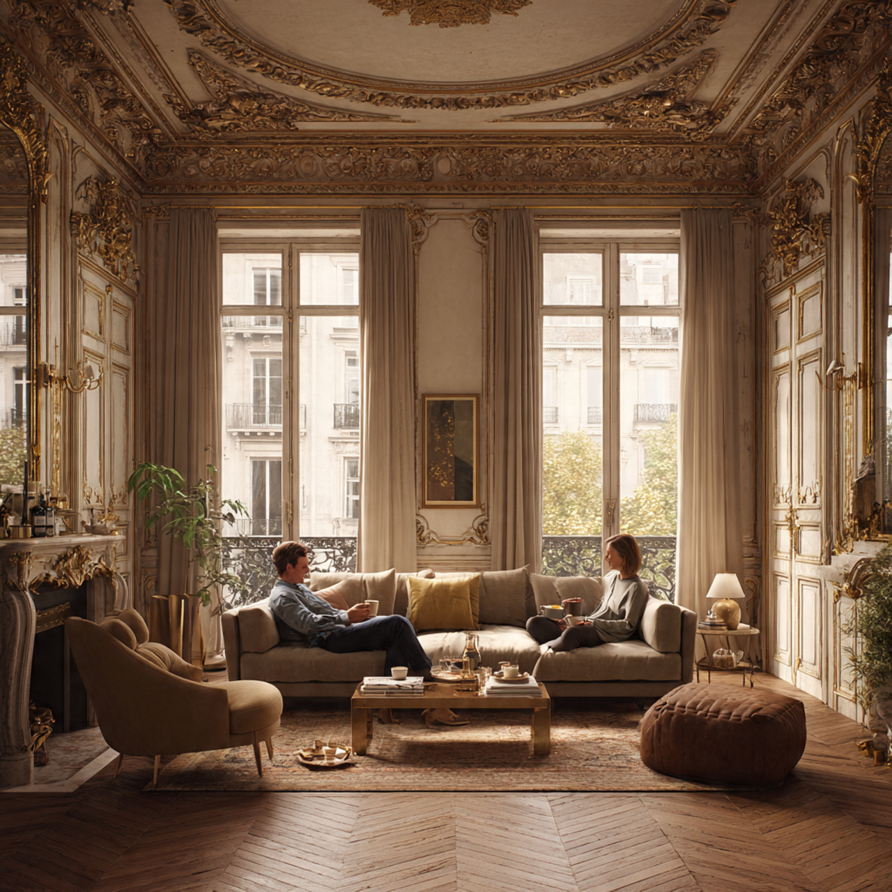realistic room inspiration ideas showcasing vintage parisian