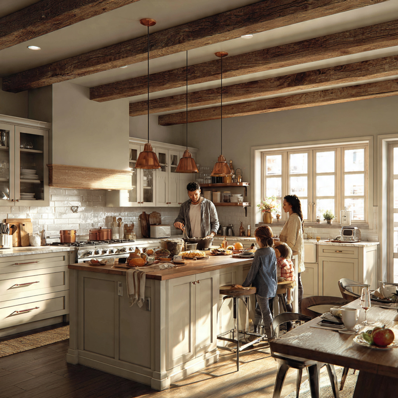 25 Best Sherwin Williams Color Palettes Ideas for Modern Interiors 10 realistic warm rustic kitchen with creamy off white