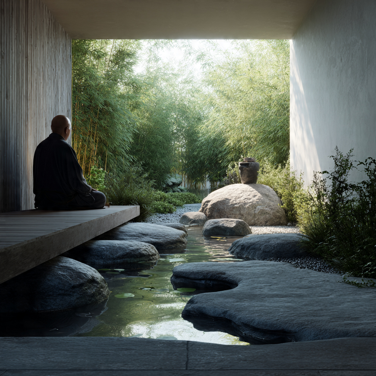 25 Porch Ideas: Stunning Designs to Transform Your Home Entrance 15 realistic zen stone porch with smooth river