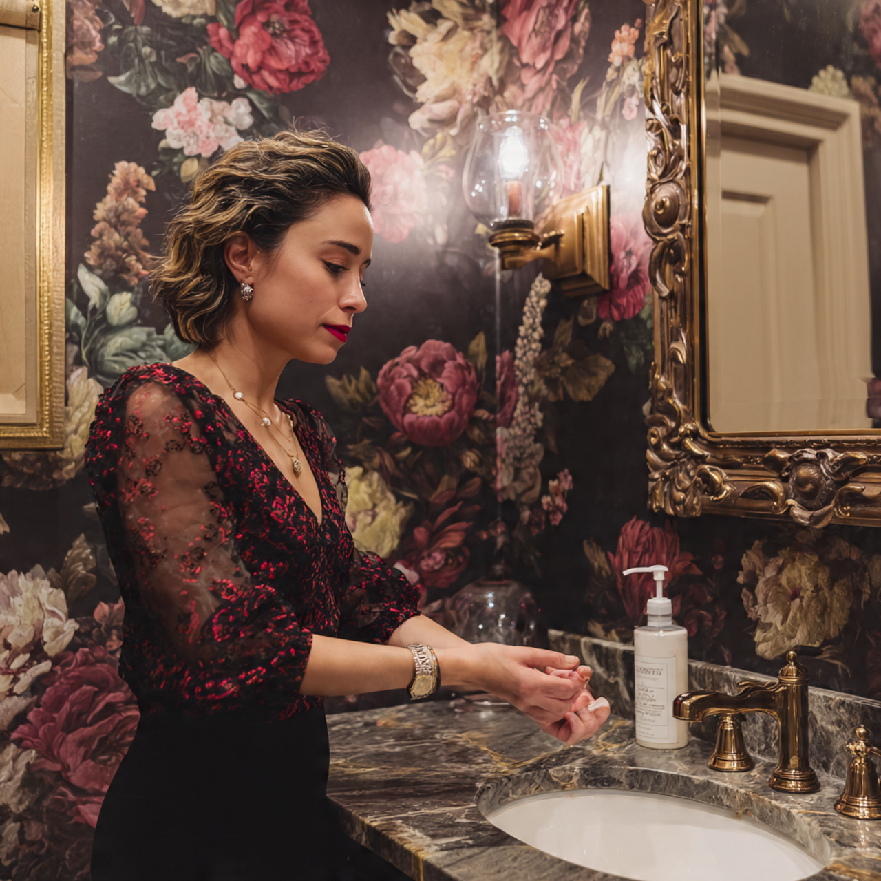 25 Bathroom Ideas for Stunning, Functional & Modern Bathrooms 18 stylish bathroom ideas showcasing powder room wallpaper