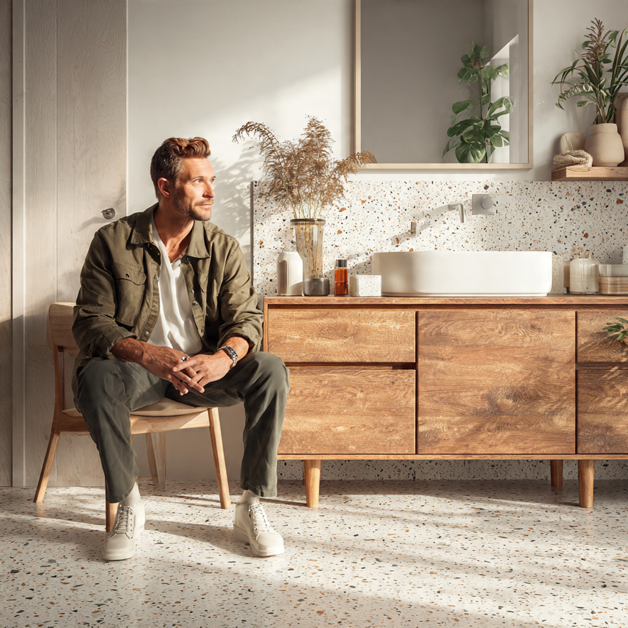 25 Bathroom Ideas for Stunning, Functional & Modern Bathrooms 21 stylish bathroom ideas with mid century modern vibe