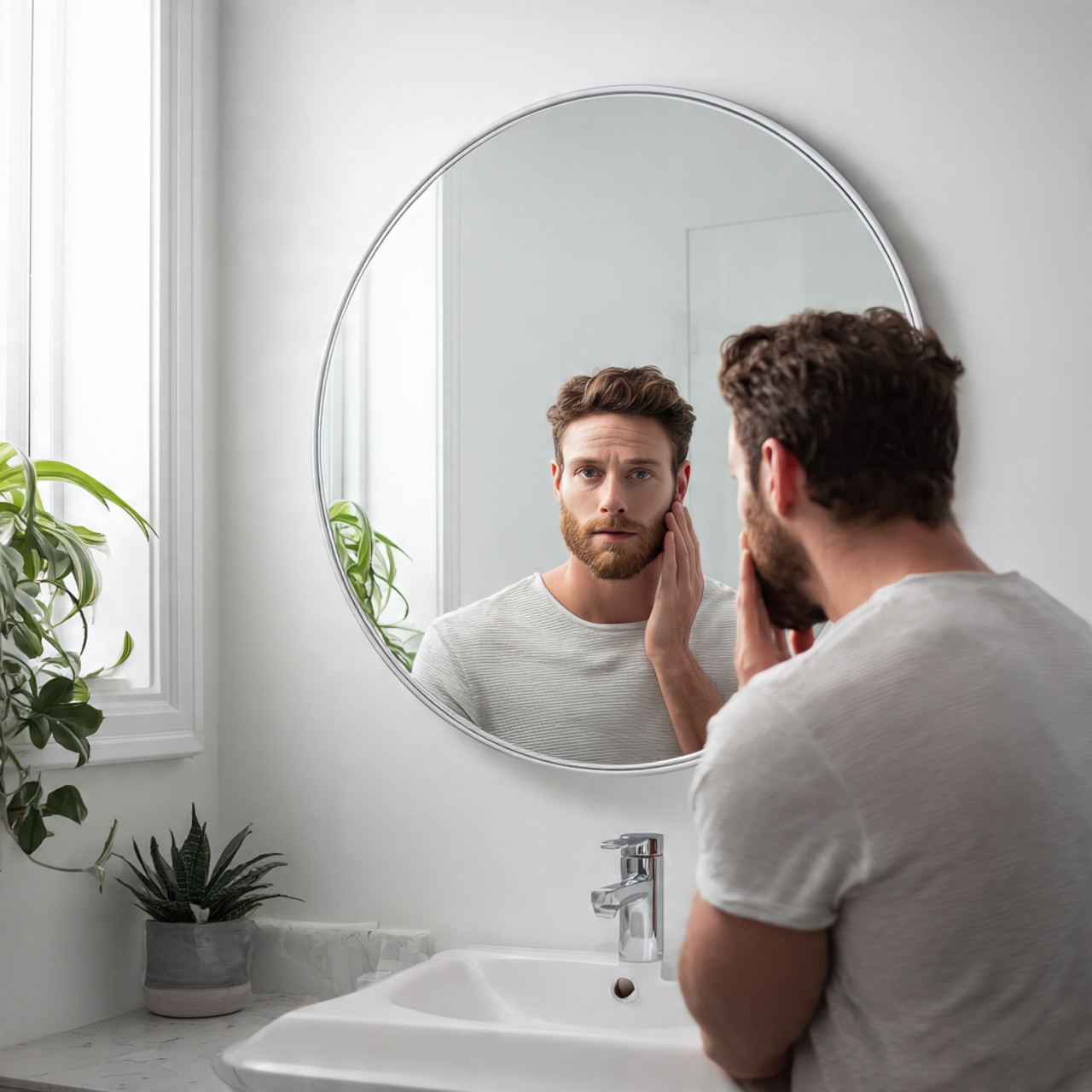 25 Mirror Ideas That Instantly Elevate Your Home Décor 4 ultra realistic bathroom interior featuring mirror ideas with