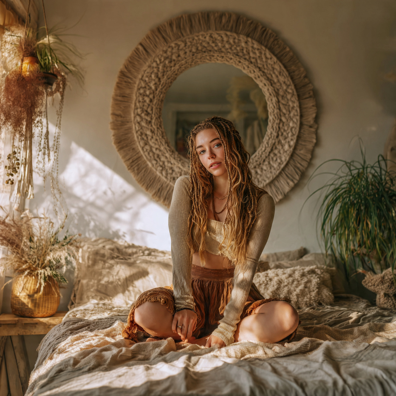 25 Mirror Ideas That Instantly Elevate Your Home Décor 12 ultra realistic boho interior scene of mirror ideas