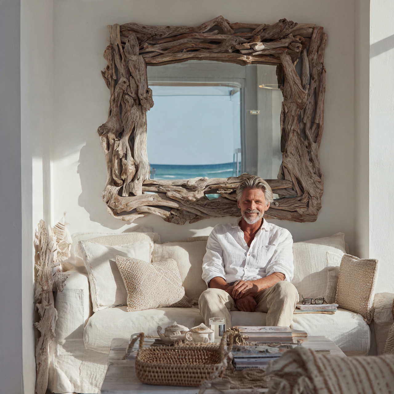 25 Mirror Ideas That Instantly Elevate Your Home Décor 7 ultra realistic coastal home interior showcasing mirror ideas