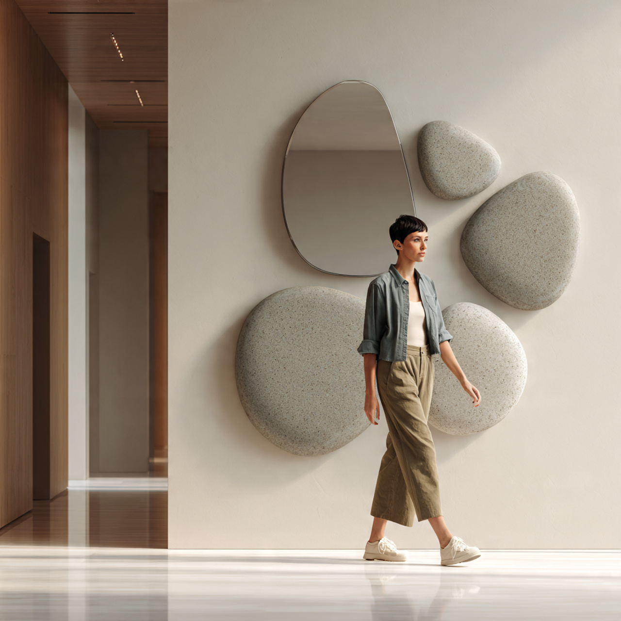 25 Mirror Ideas That Instantly Elevate Your Home Décor 8 ultra realistic modern interior scene of mirror ideas