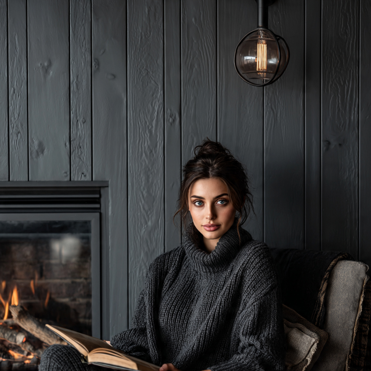 25 Fireplace Ideas That Instantly Transform Your Home with Warmth & Style 13 ultra realistic modern living room image of fireplace