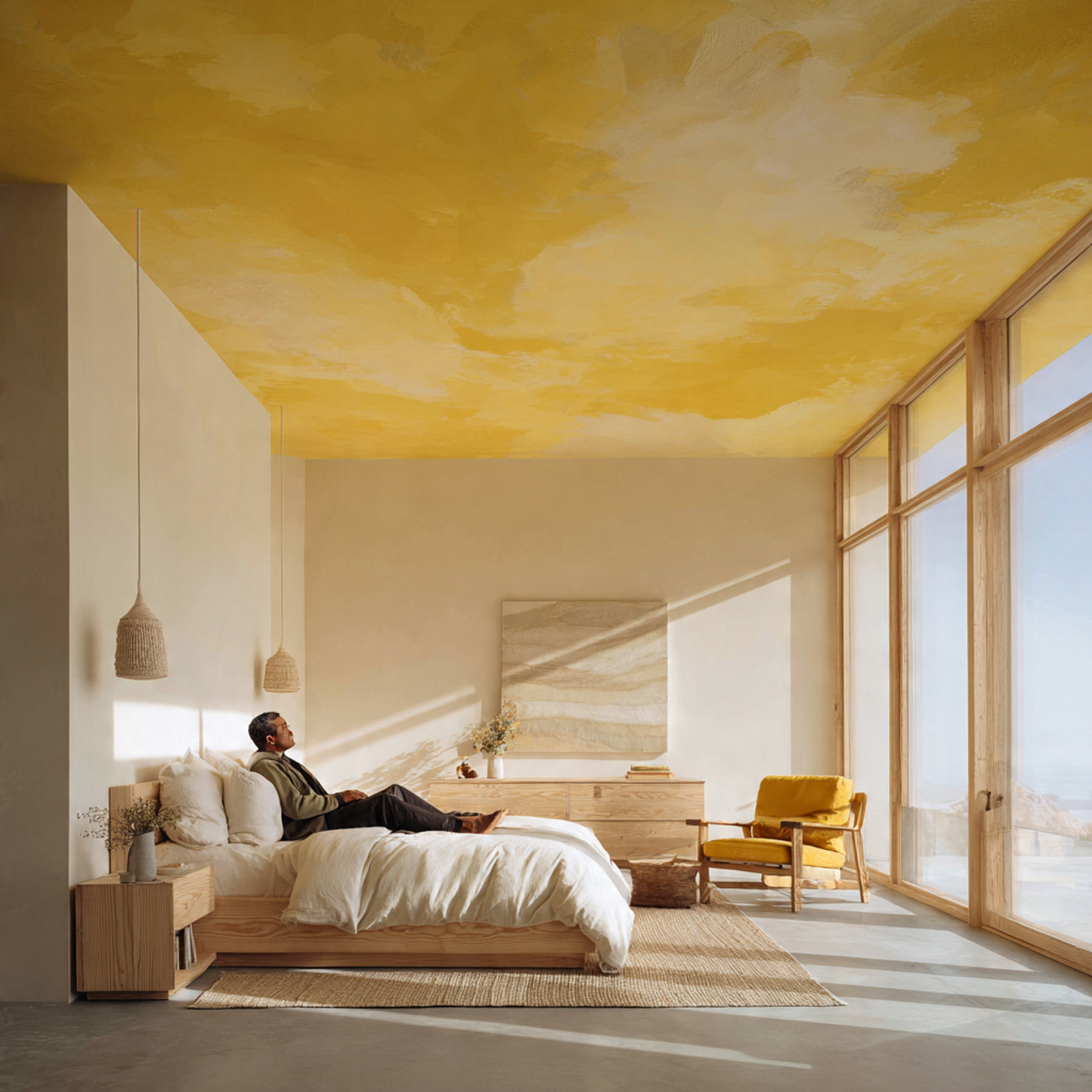 25 Yellow Bedroom Ideas: Bright, Cheerful Designs for a Sunny Sanctuary 14 unique bedroom with a dandelion yellow painted