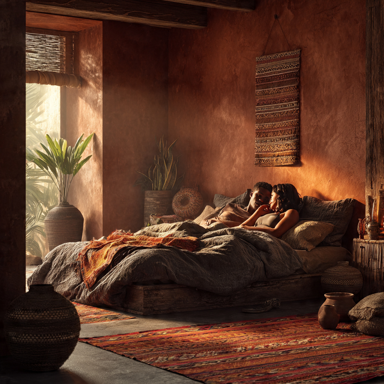 25 Couples Bedroom Ideas for a Romantic & Stylish Retreat 24 warm ultra realistic interior of couples bedroom ideas