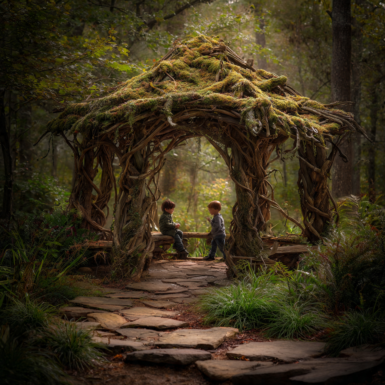 25 Backyard Gazebo Ideas: Stunning Designs to Elevate Your Yard 17 whimsical woodland backyard gazebo made of twisted