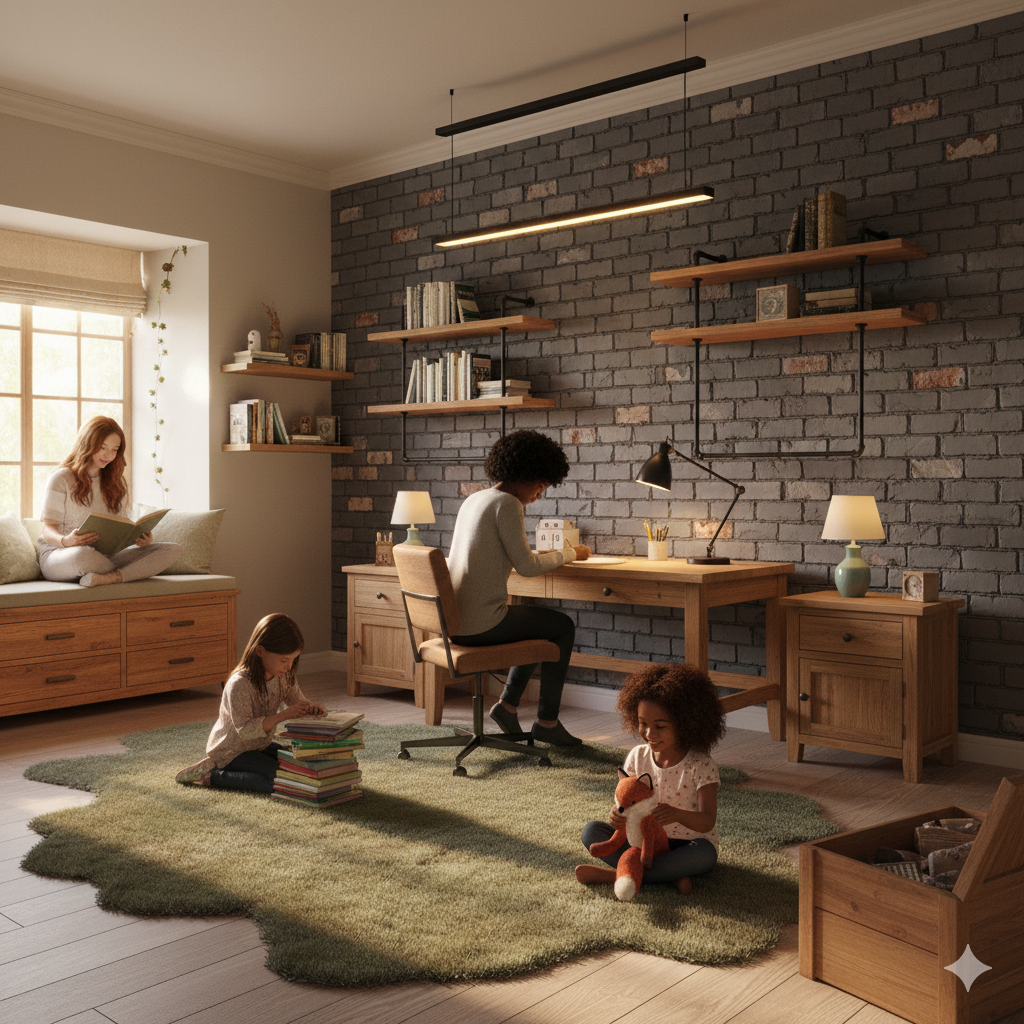 25 Girls Bedroom Decor Ideas to Create Beautiful, Fun & Inspiring Rooms 7 Gemini Generated Image 45wvk945wvk945wv