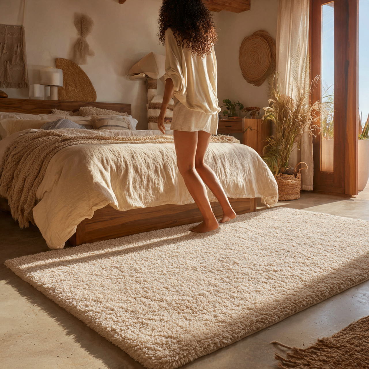 25 Stunning Bedroom Decor Cozy Ideas to Elevate Every Room 22 a bedroom with a large soft fleece