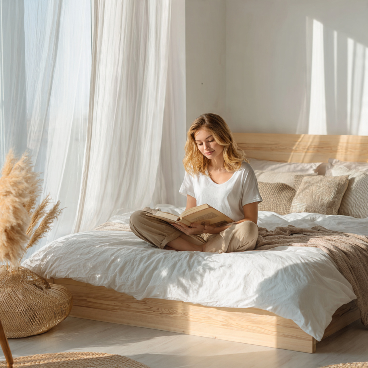 25 Creative Bedroom Decor Design Ideas That Inspire Comfort & Luxury 5 a bright and airy bedroom with bedroom