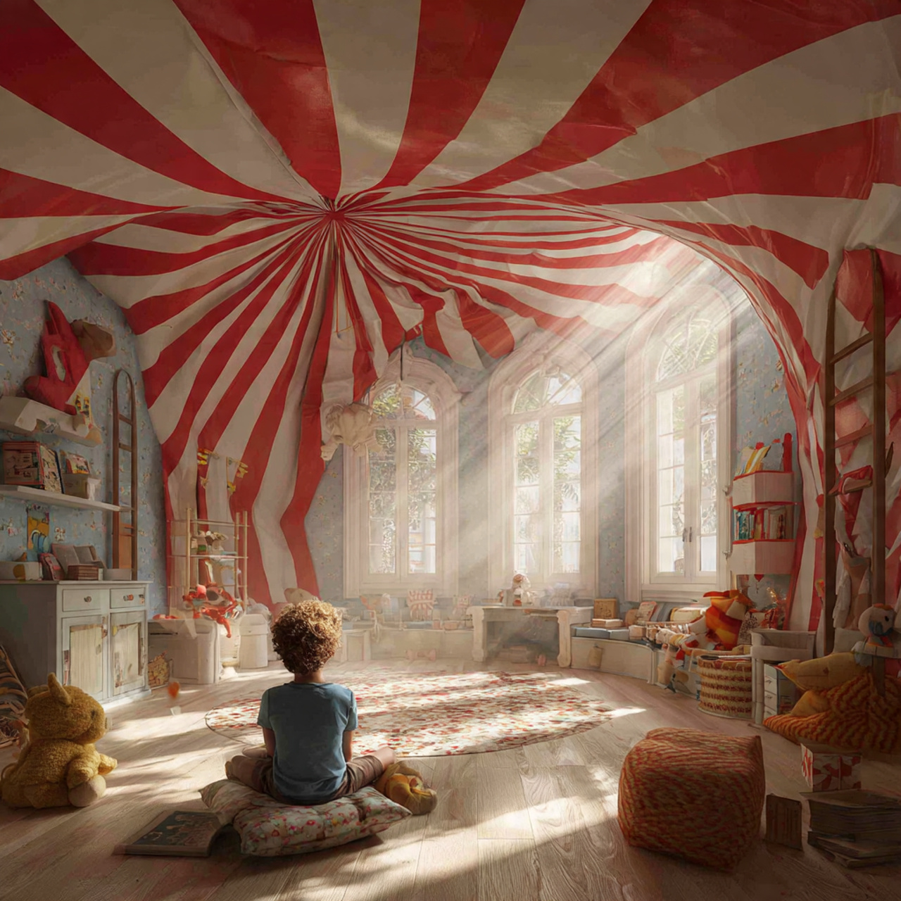 25 Kids Bedroom Decor Ideas: Magical, Stylish & Fun Room Inspirations 18 a bright and whimsical kids bedroom with