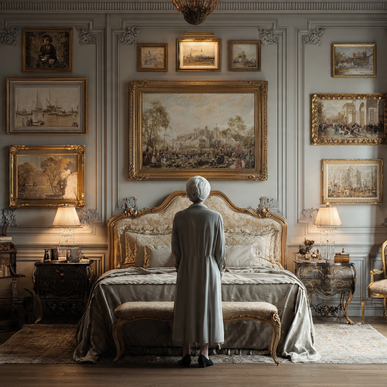 25 Best Bedroom Wall Decor Ideas to Transform Your Room 18 a classic elegant bedroom displaying bedroom wall