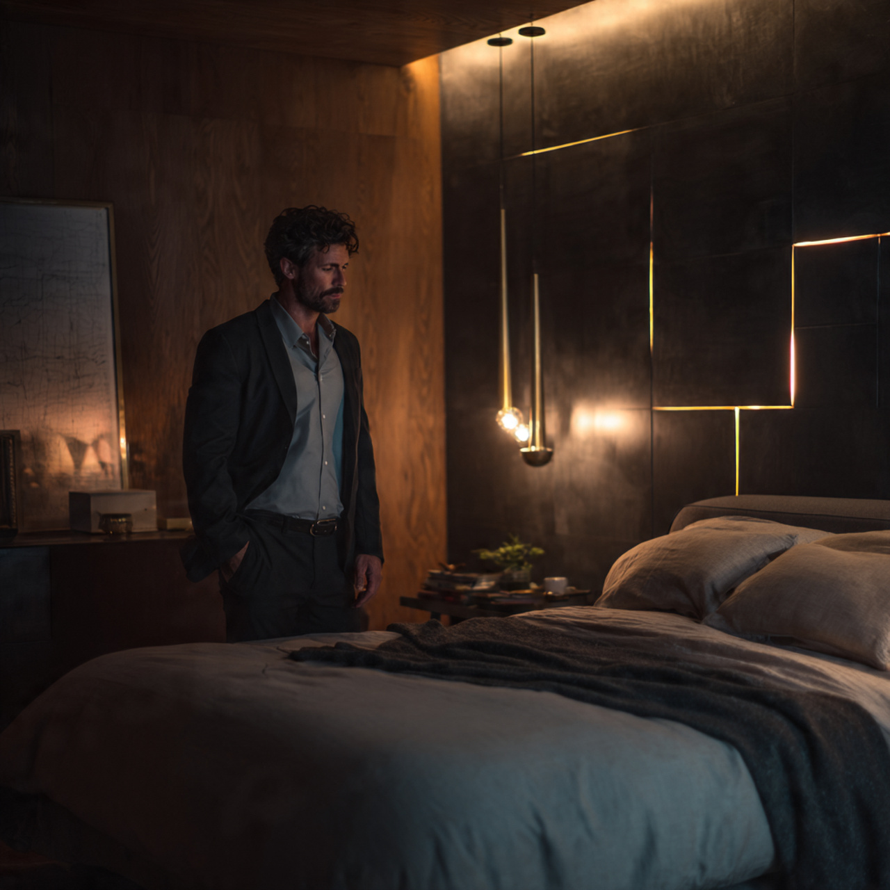 25 Creative Bedroom Decor Design Ideas That Inspire Comfort & Luxury 17 a contemporary bedroom showcasing bedroom decor design 1