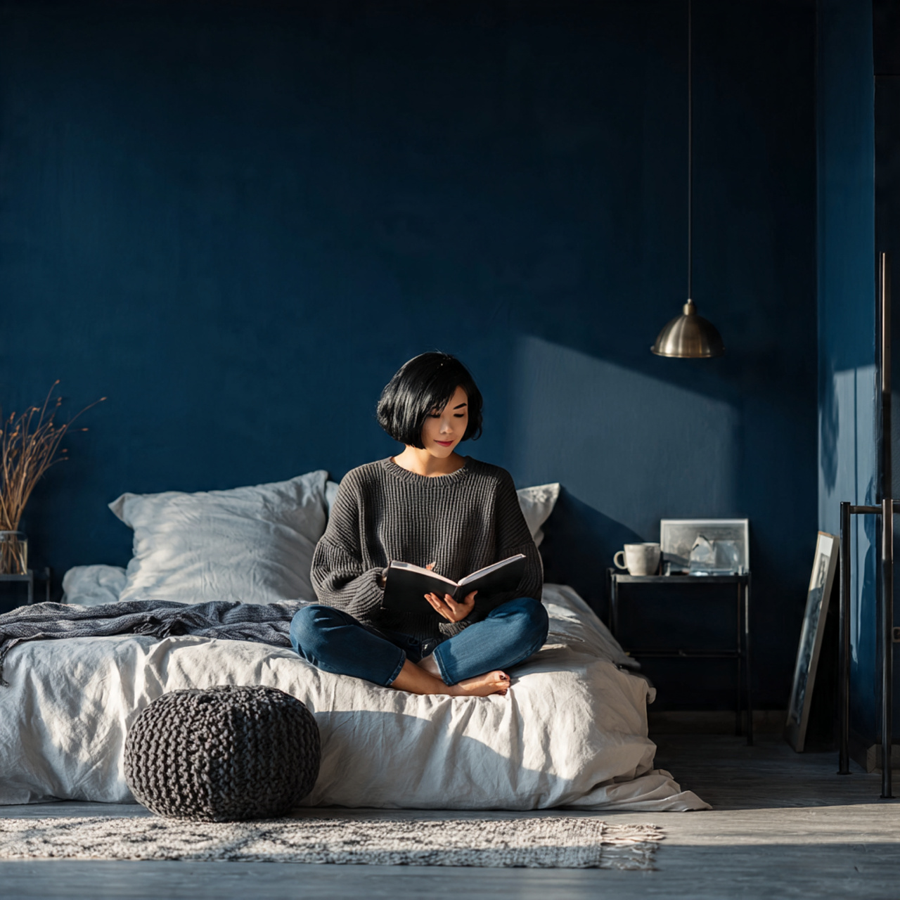 25 Creative Bedroom Apartment Decor Ideas You’ll Love Instantly 5 a cozy bedroom apartment with a moody