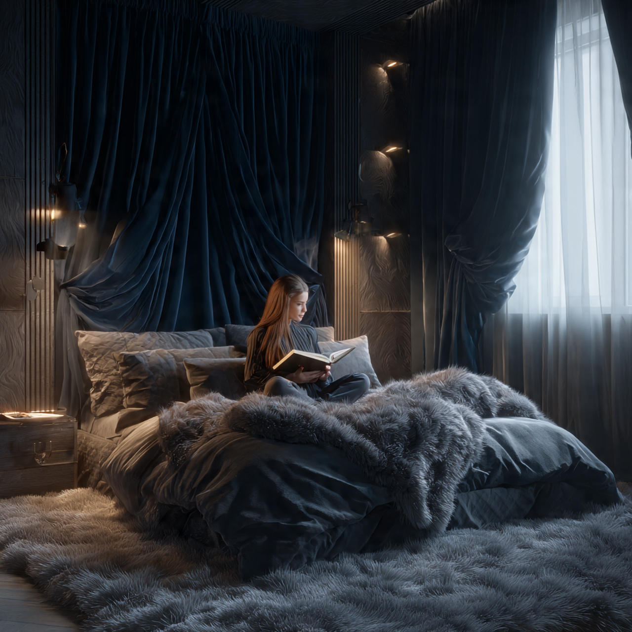 25 Stunning Bedroom Decor Cozy Ideas to Elevate Every Room 16 a cozy bedroom with thick blackout velvet