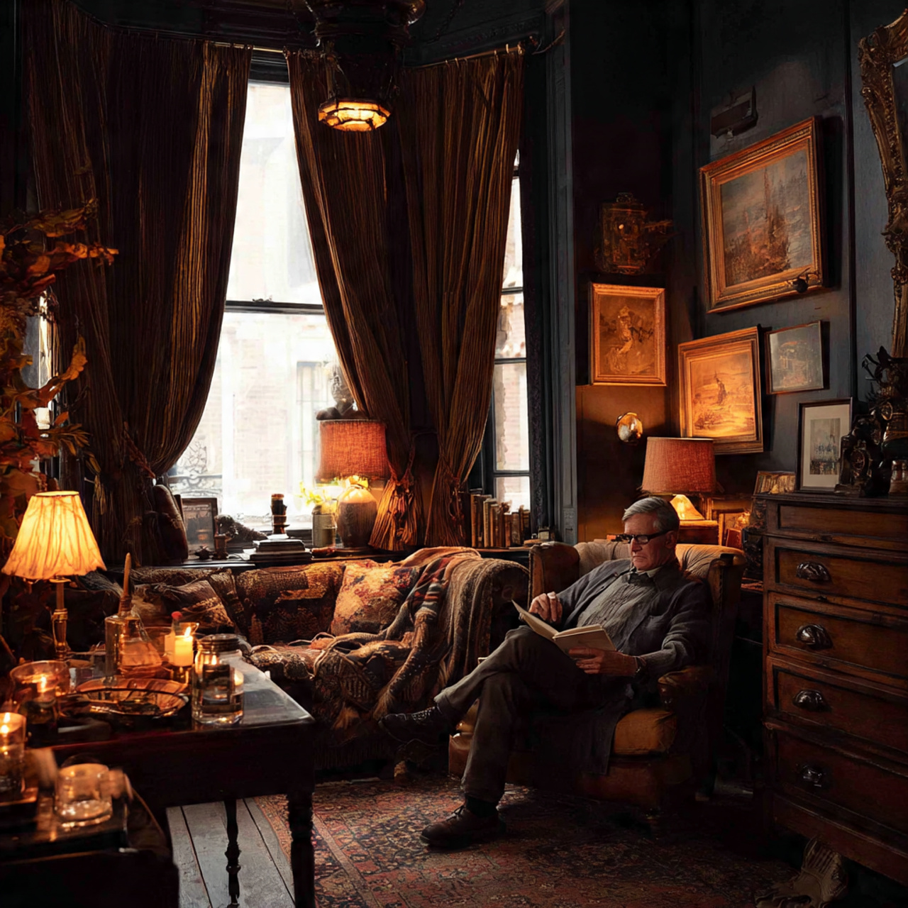 25 Top Decor Bedroom Ideas for Style, Comfort & Luxury 2 a cozy room with charcoal walls velvet