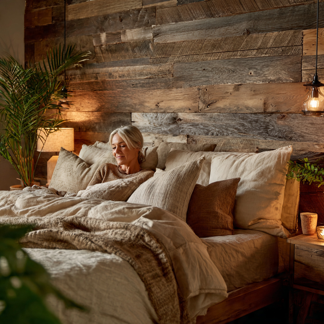 25 Best Bedroom Wall Decor Ideas to Transform Your Room 2 a cozy rustic bedroom featuring bedroom wall