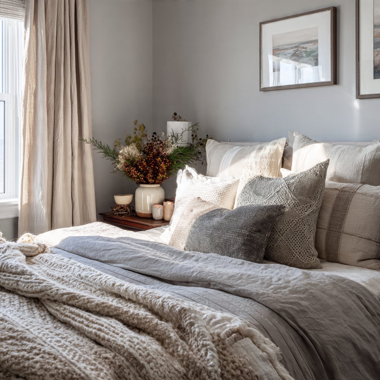 25 Stunning Bedroom Ideas for Small Rooms That Feel Spacious & Stylish 15 a cozy small bedroom with layered neutral