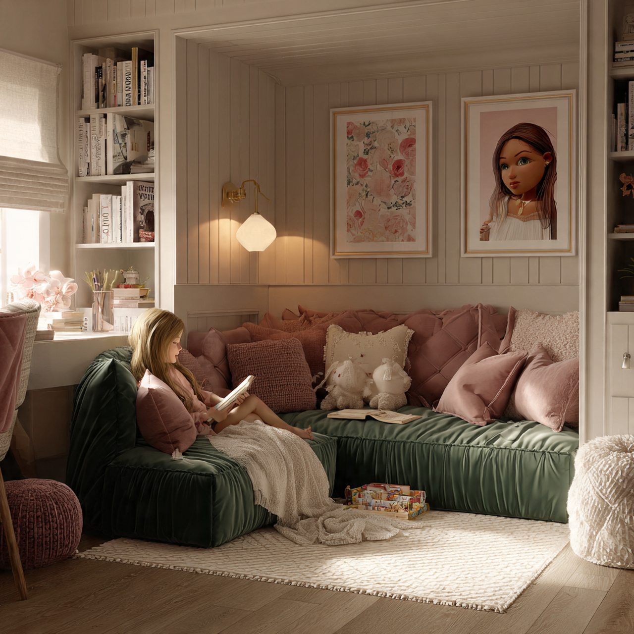 25 Girls Bedroom Decor Ideas to Create Beautiful, Fun & Inspiring Rooms 14 a girls bedroom decor ideas with a